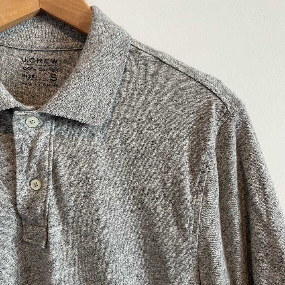 J.Crew Polo Heather Grey